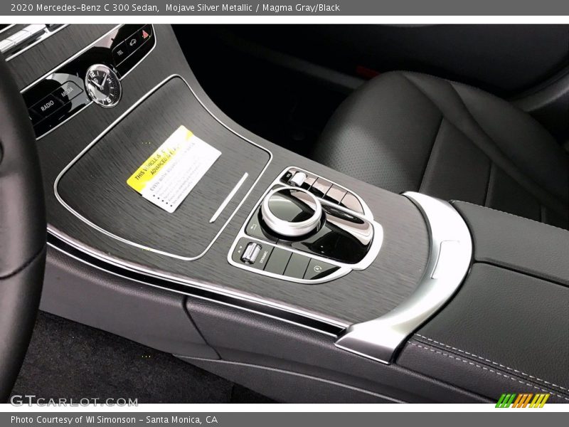 Mojave Silver Metallic / Magma Gray/Black 2020 Mercedes-Benz C 300 Sedan