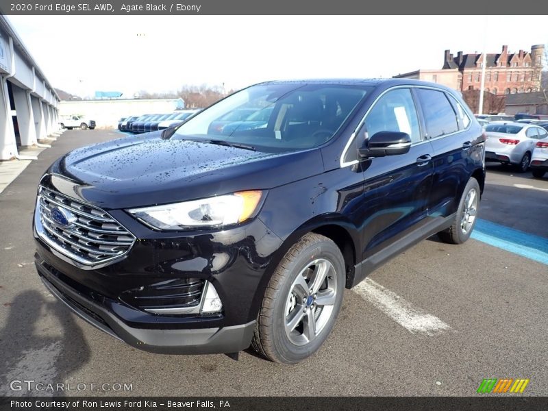Agate Black / Ebony 2020 Ford Edge SEL AWD