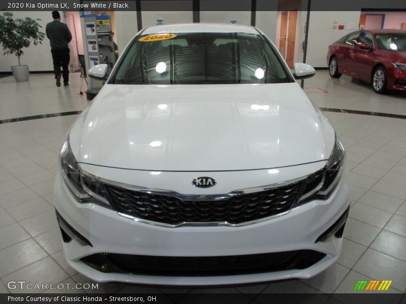Snow White / Black 2020 Kia Optima LX