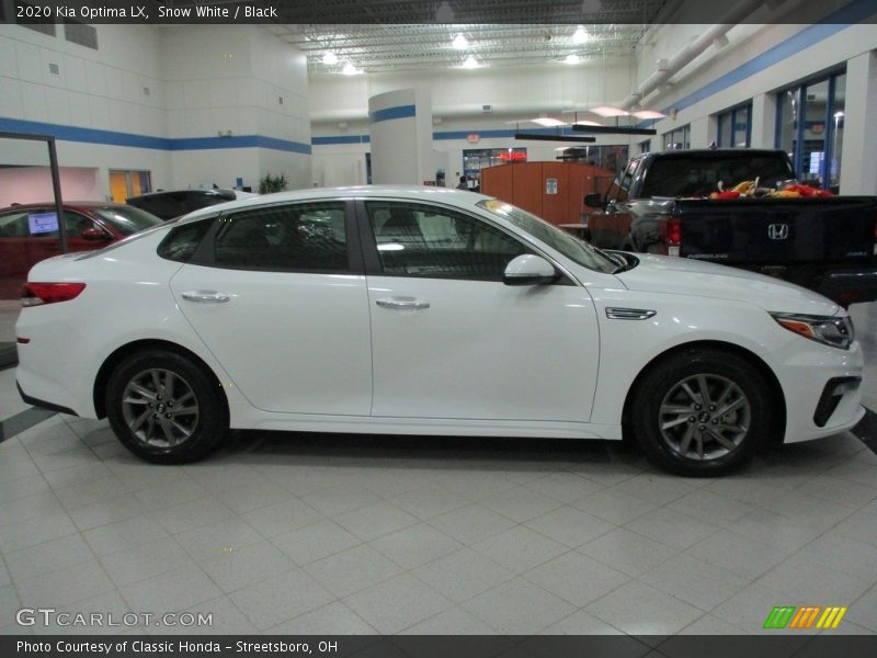 Snow White / Black 2020 Kia Optima LX