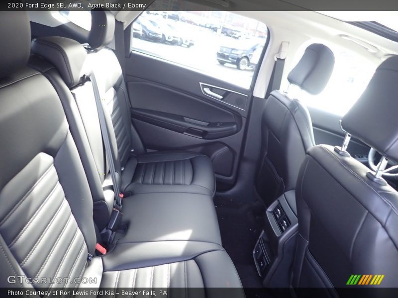 Agate Black / Ebony 2020 Ford Edge SEL AWD