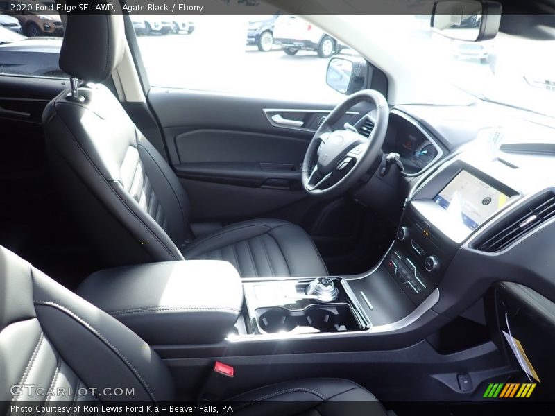 Agate Black / Ebony 2020 Ford Edge SEL AWD