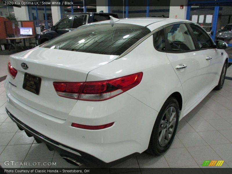 Snow White / Black 2020 Kia Optima LX