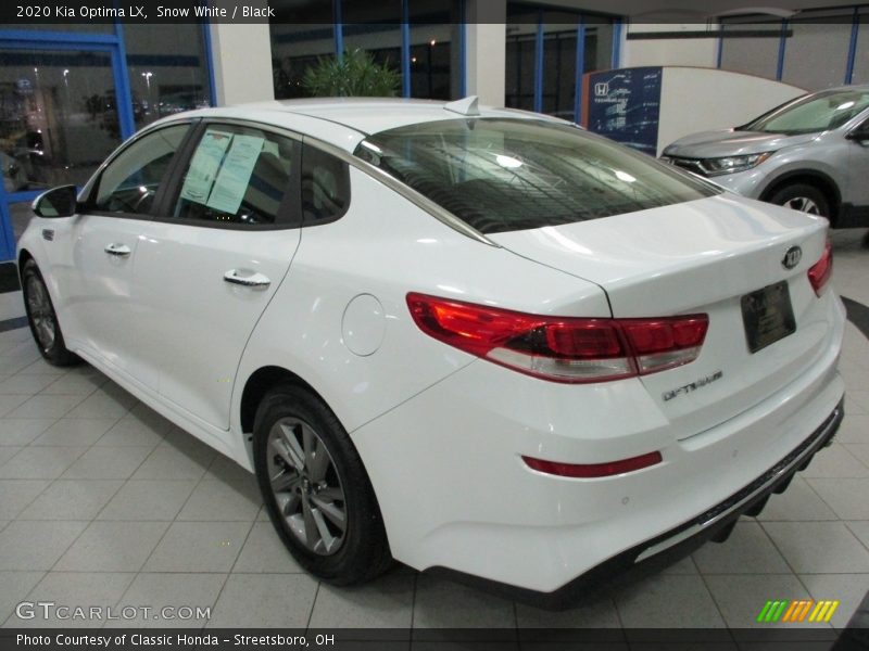 Snow White / Black 2020 Kia Optima LX