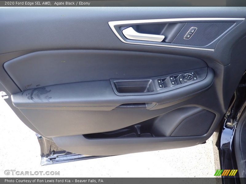 Agate Black / Ebony 2020 Ford Edge SEL AWD