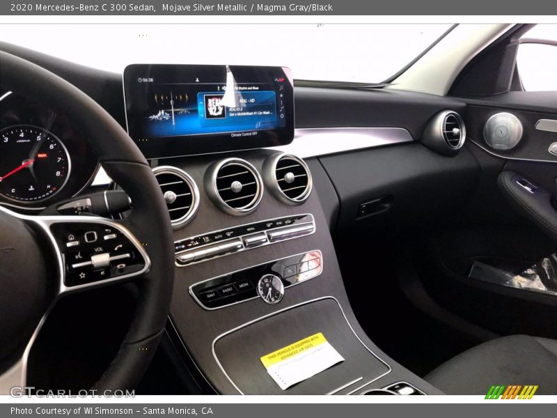 Mojave Silver Metallic / Magma Gray/Black 2020 Mercedes-Benz C 300 Sedan