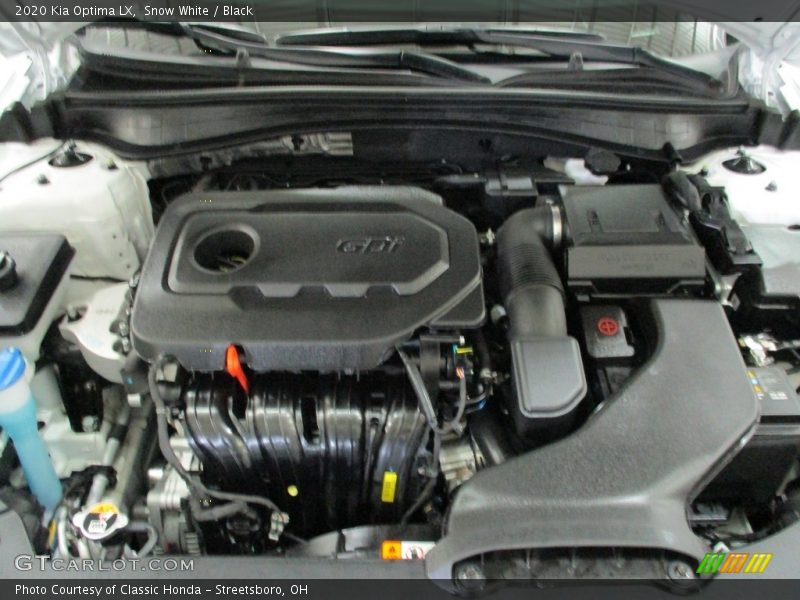Snow White / Black 2020 Kia Optima LX