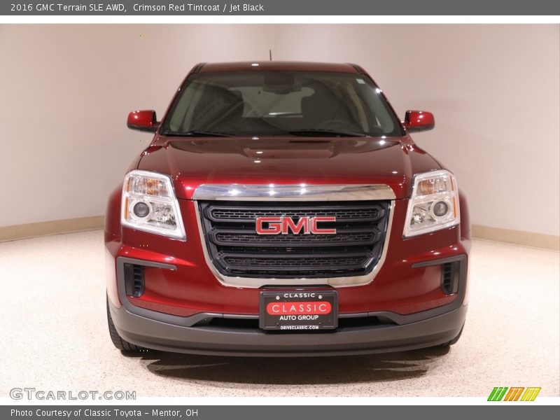Crimson Red Tintcoat / Jet Black 2016 GMC Terrain SLE AWD