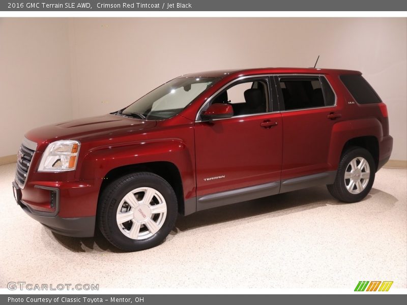 Crimson Red Tintcoat / Jet Black 2016 GMC Terrain SLE AWD