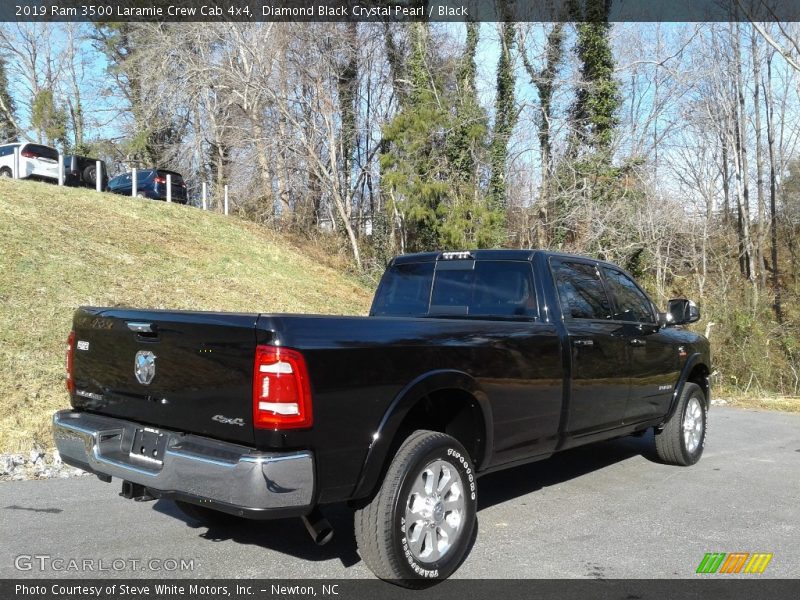 Diamond Black Crystal Pearl / Black 2019 Ram 3500 Laramie Crew Cab 4x4