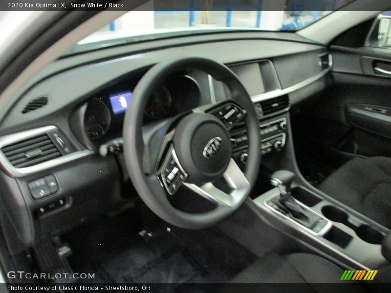 Snow White / Black 2020 Kia Optima LX