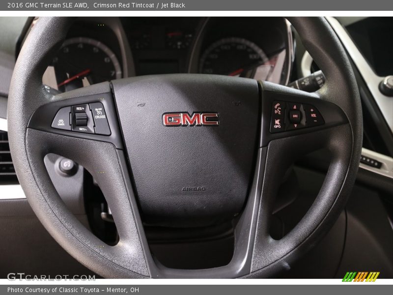 Crimson Red Tintcoat / Jet Black 2016 GMC Terrain SLE AWD