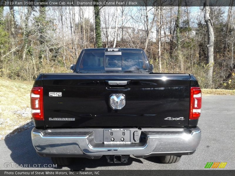 Diamond Black Crystal Pearl / Black 2019 Ram 3500 Laramie Crew Cab 4x4