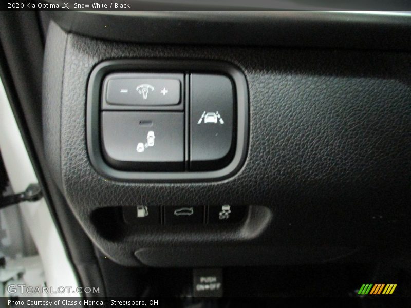 Snow White / Black 2020 Kia Optima LX