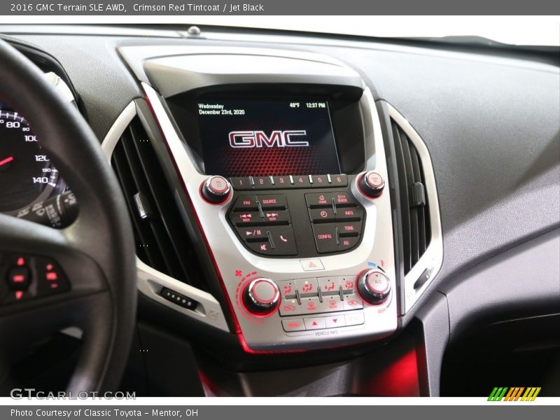 Crimson Red Tintcoat / Jet Black 2016 GMC Terrain SLE AWD