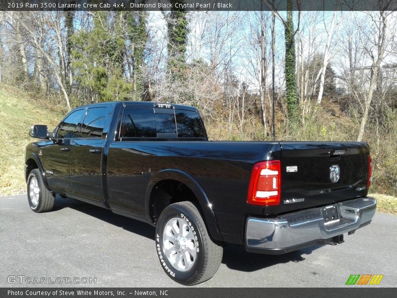 Diamond Black Crystal Pearl / Black 2019 Ram 3500 Laramie Crew Cab 4x4
