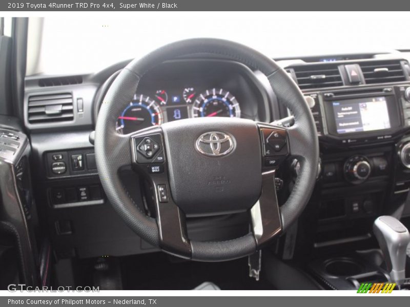 Super White / Black 2019 Toyota 4Runner TRD Pro 4x4