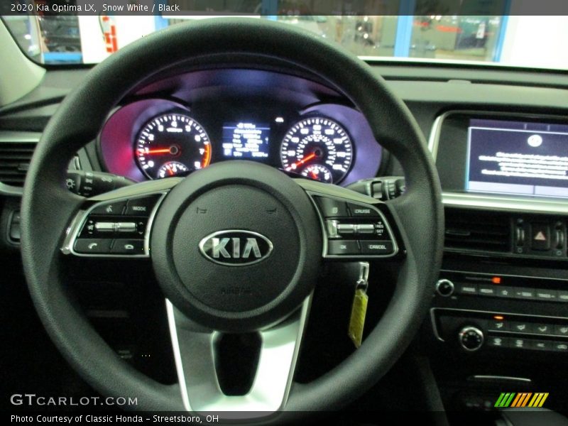Snow White / Black 2020 Kia Optima LX