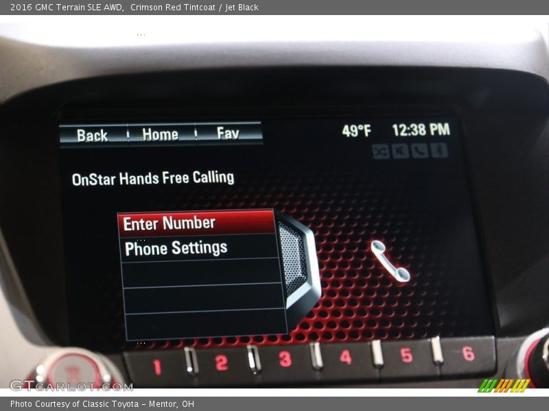 Crimson Red Tintcoat / Jet Black 2016 GMC Terrain SLE AWD