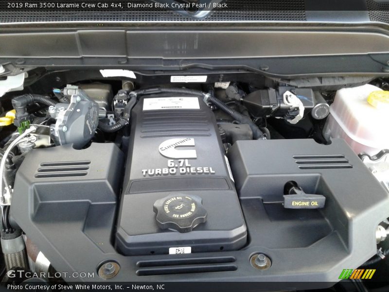  2019 3500 Laramie Crew Cab 4x4 Engine - 6.7 Liter OHV 24-Valve Cummins Turbo-Diesel Inline 6 Cylinder