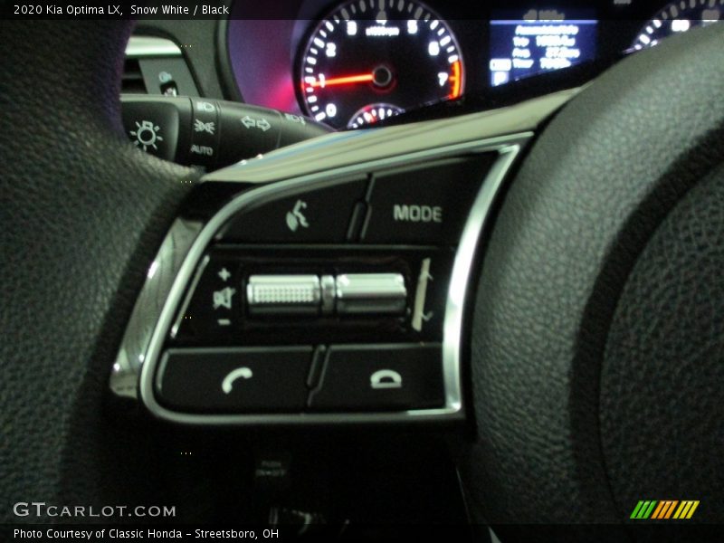 Snow White / Black 2020 Kia Optima LX