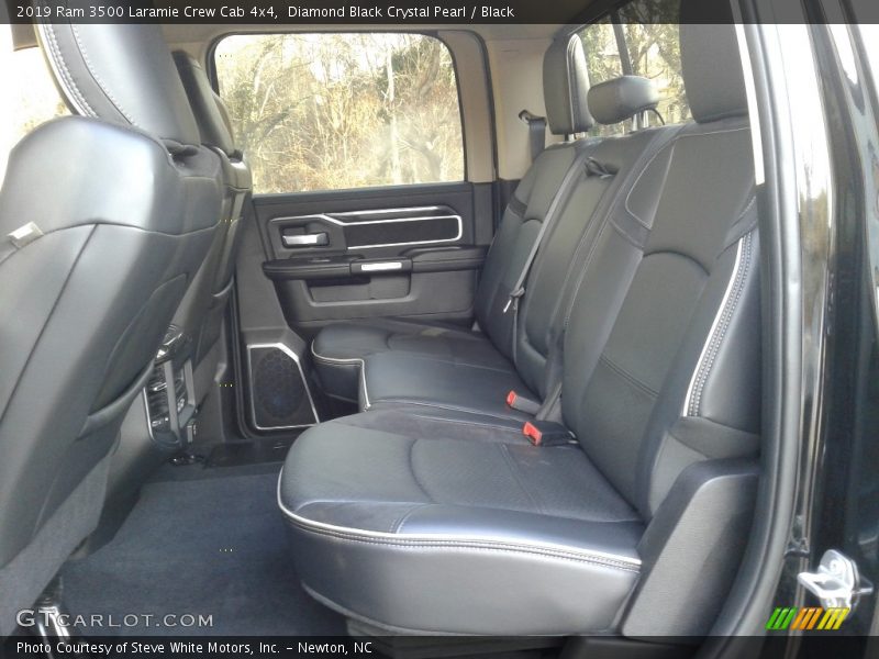 Rear Seat of 2019 3500 Laramie Crew Cab 4x4