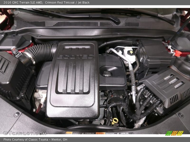 Crimson Red Tintcoat / Jet Black 2016 GMC Terrain SLE AWD