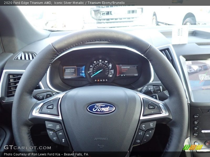  2020 Edge Titanium AWD Steering Wheel