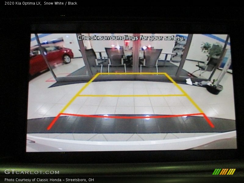 Snow White / Black 2020 Kia Optima LX
