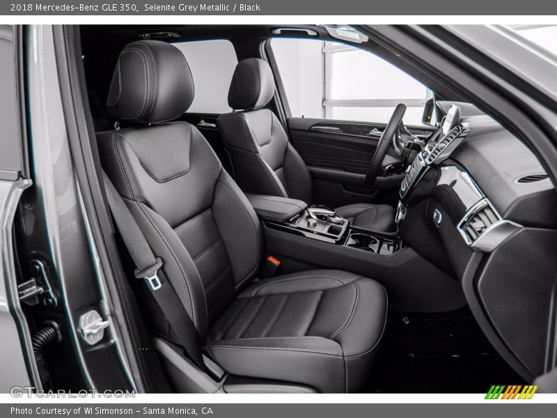 Selenite Grey Metallic / Black 2018 Mercedes-Benz GLE 350