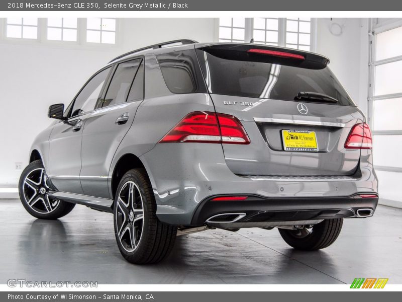 Selenite Grey Metallic / Black 2018 Mercedes-Benz GLE 350