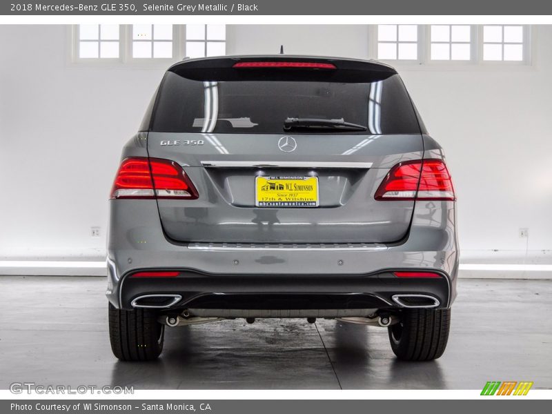 Selenite Grey Metallic / Black 2018 Mercedes-Benz GLE 350