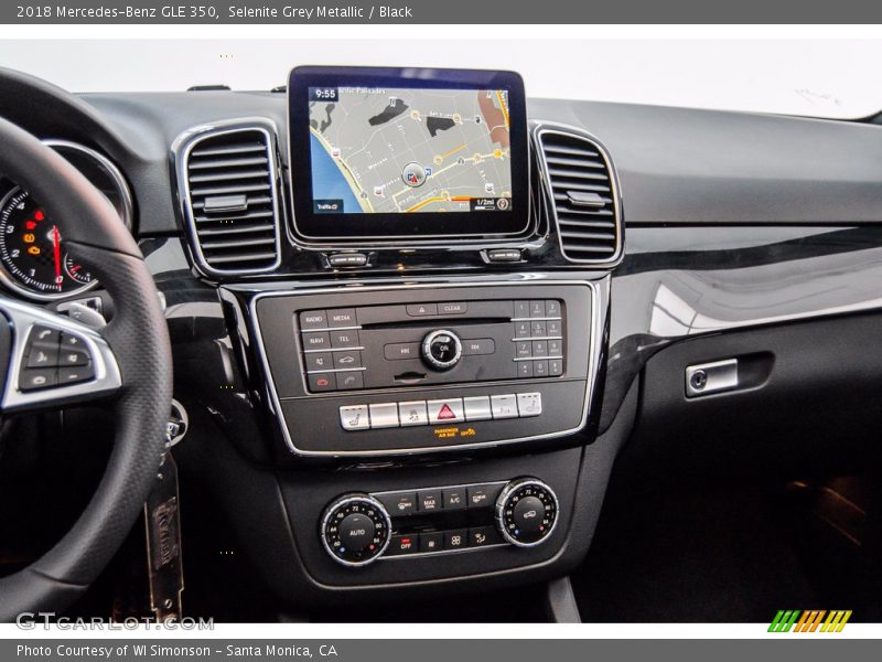 Selenite Grey Metallic / Black 2018 Mercedes-Benz GLE 350