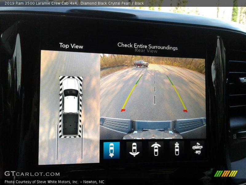Diamond Black Crystal Pearl / Black 2019 Ram 3500 Laramie Crew Cab 4x4