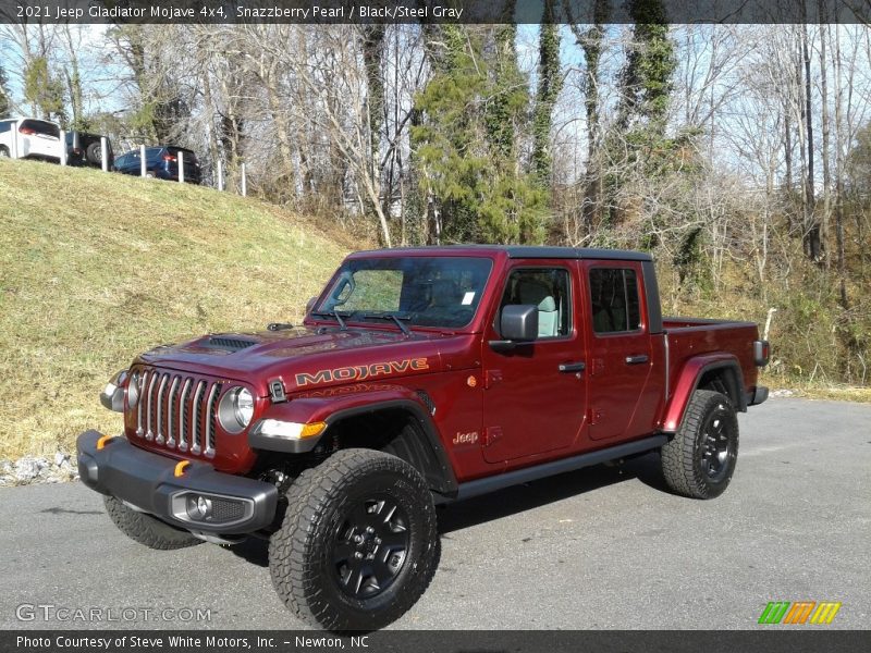 Snazzberry Pearl / Black/Steel Gray 2021 Jeep Gladiator Mojave 4x4