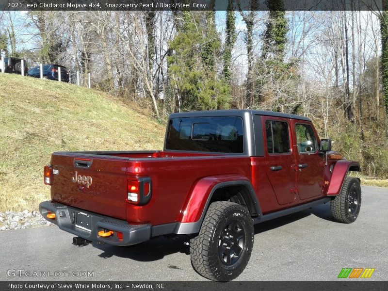 Snazzberry Pearl / Black/Steel Gray 2021 Jeep Gladiator Mojave 4x4