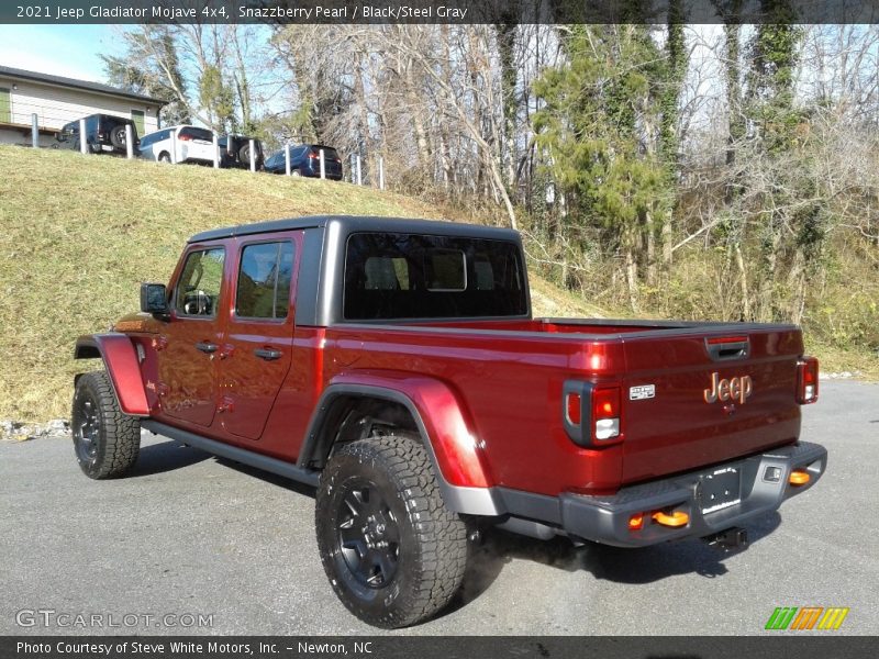 Snazzberry Pearl / Black/Steel Gray 2021 Jeep Gladiator Mojave 4x4