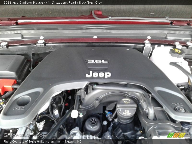 Snazzberry Pearl / Black/Steel Gray 2021 Jeep Gladiator Mojave 4x4