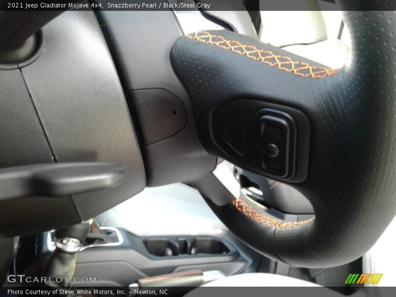Snazzberry Pearl / Black/Steel Gray 2021 Jeep Gladiator Mojave 4x4
