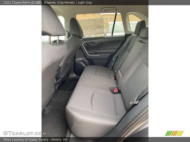 Magnetic Gray Metallic / Light Gray 2021 Toyota RAV4 LE AWD