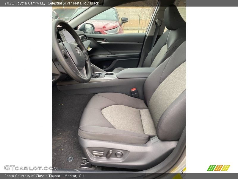 Celestial Silver Metallic / Black 2021 Toyota Camry LE