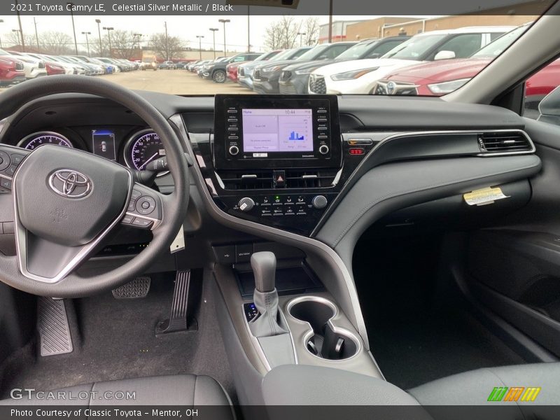 Celestial Silver Metallic / Black 2021 Toyota Camry LE