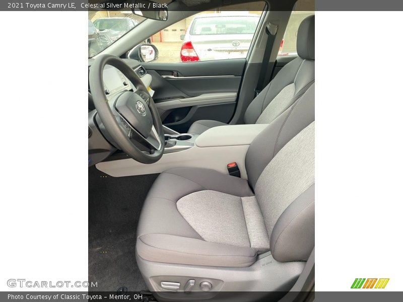 Celestial Silver Metallic / Black 2021 Toyota Camry LE
