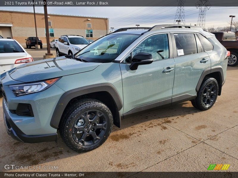 Lunar Rock / Black 2021 Toyota RAV4 TRD Off-Road AWD