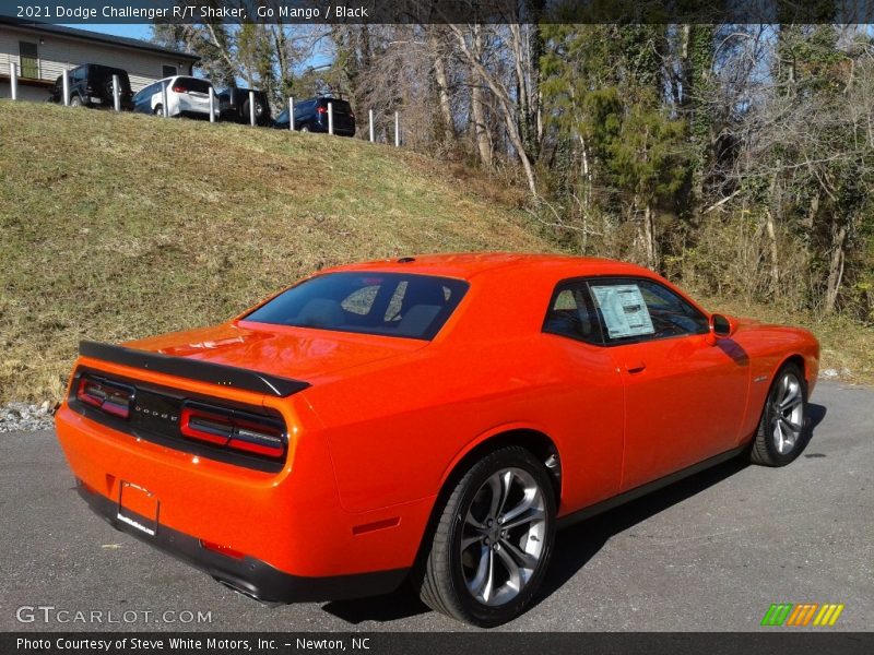 Go Mango / Black 2021 Dodge Challenger R/T Shaker