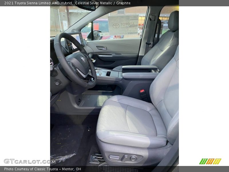 Celestial Silver Metallic / Graphite 2021 Toyota Sienna Limited AWD Hybrid