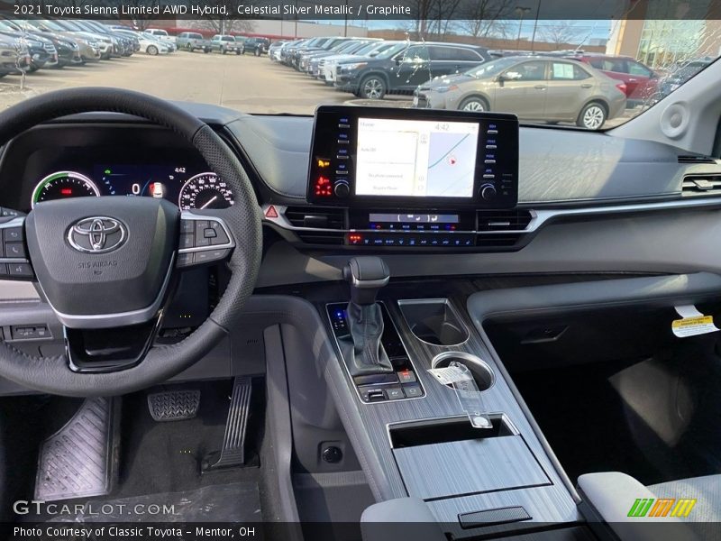 Celestial Silver Metallic / Graphite 2021 Toyota Sienna Limited AWD Hybrid