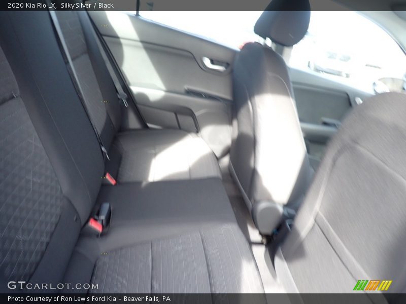 Silky Silver / Black 2020 Kia Rio LX