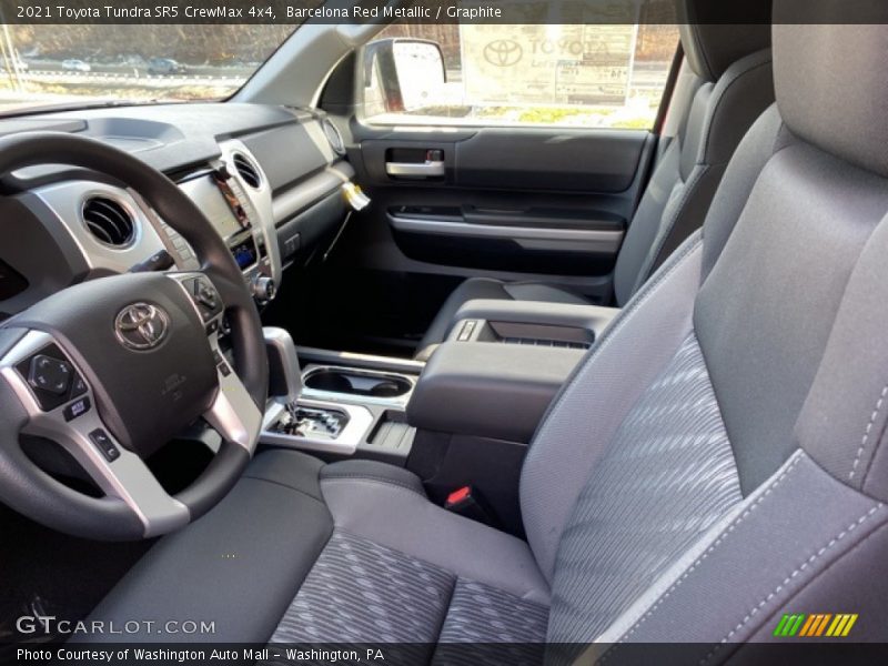 Barcelona Red Metallic / Graphite 2021 Toyota Tundra SR5 CrewMax 4x4
