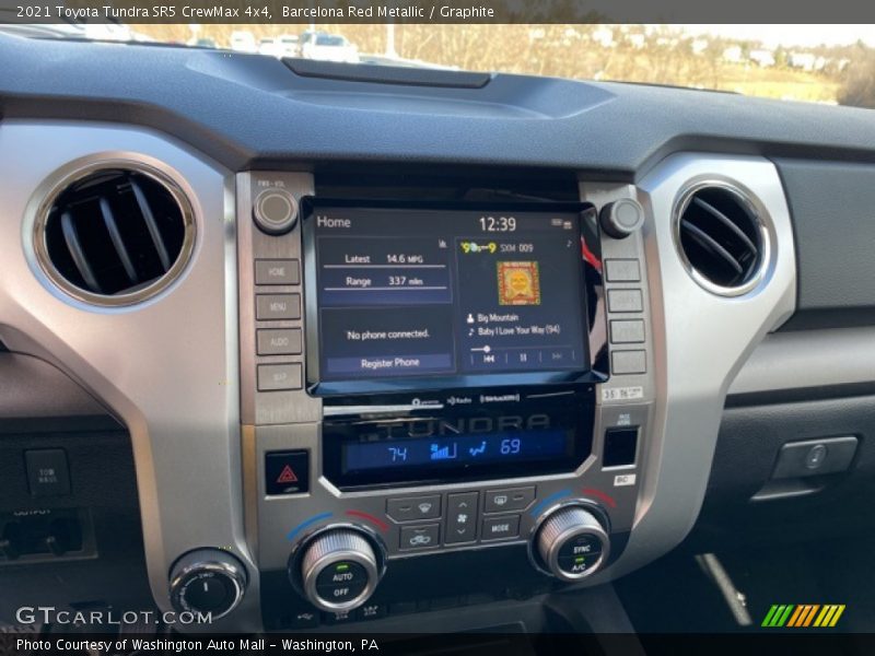 Barcelona Red Metallic / Graphite 2021 Toyota Tundra SR5 CrewMax 4x4
